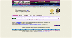 Desktop Screenshot of livingwordbroadcast.org